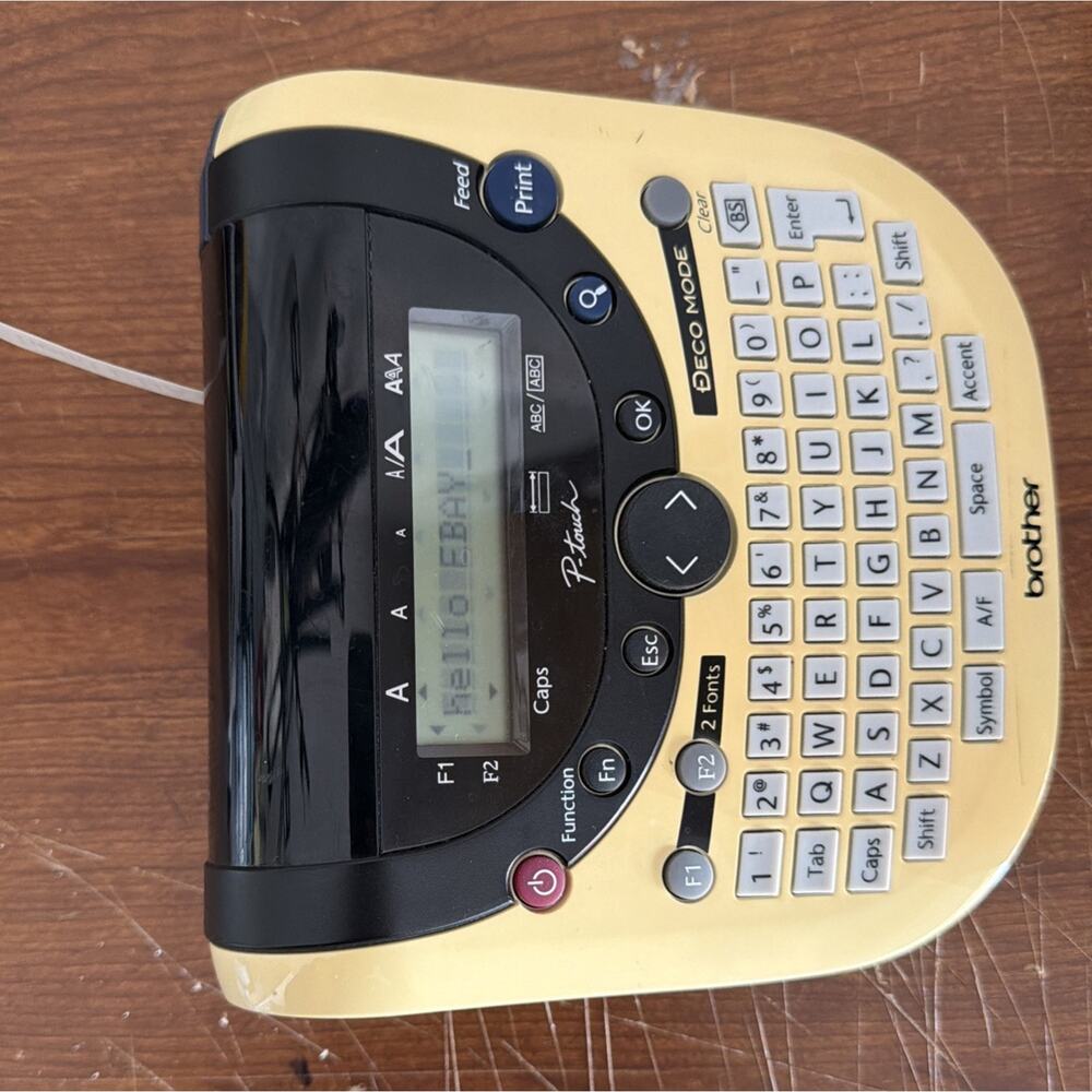 Brother P-Touch Model PT-1290 Electronic Home & Office Label Maker TESTED - Picture 2 of 7
